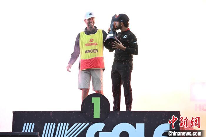 安瑟夺分站冠军，香港粉岭高尔夫球场举行的